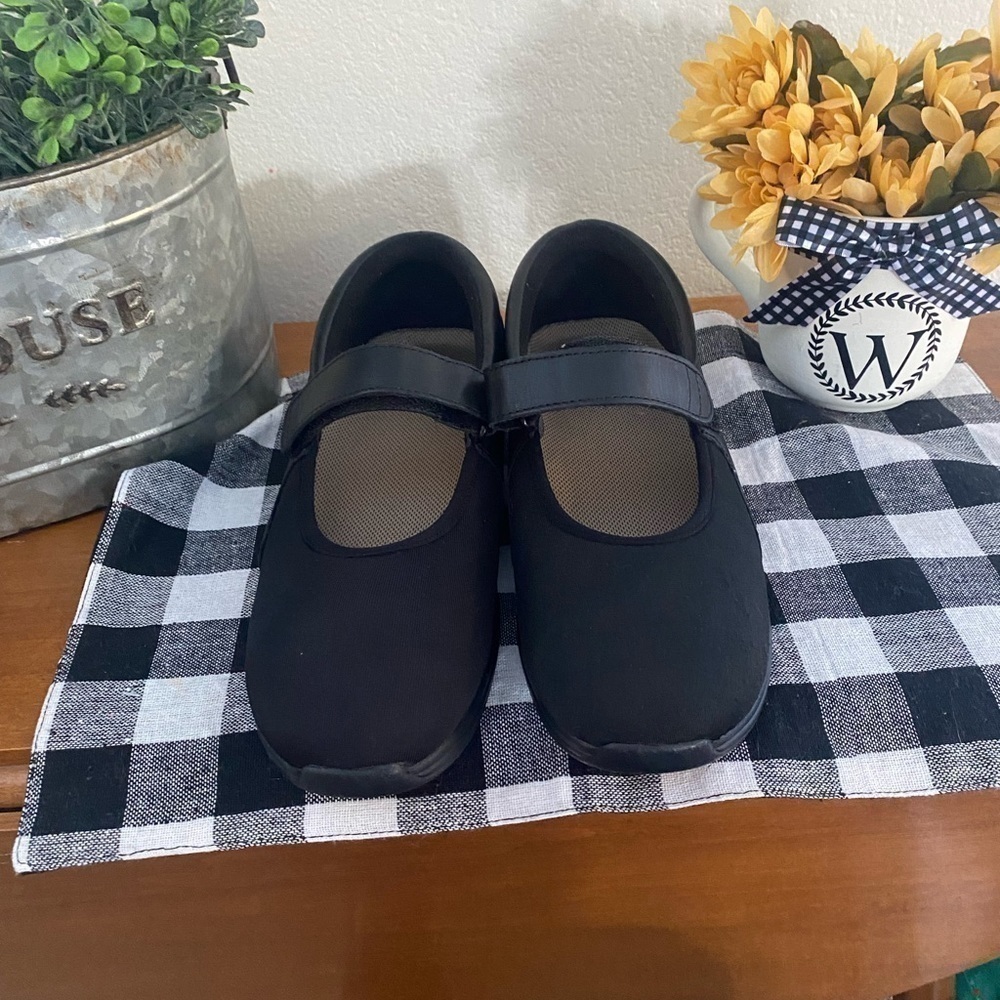 Drew ladies patch black, magnolia, casual, orthopedic shoe